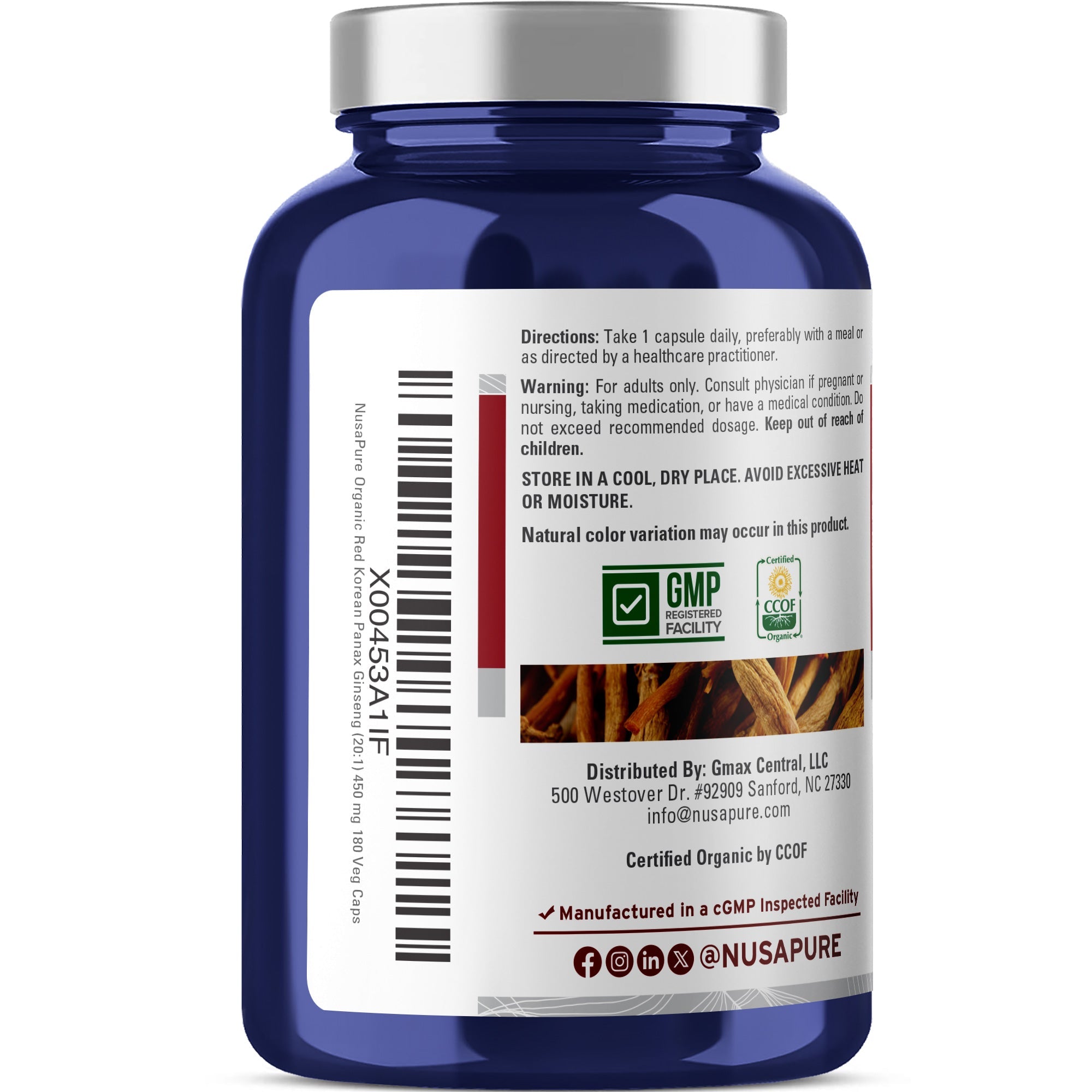 NusaPure Red Korean Panax