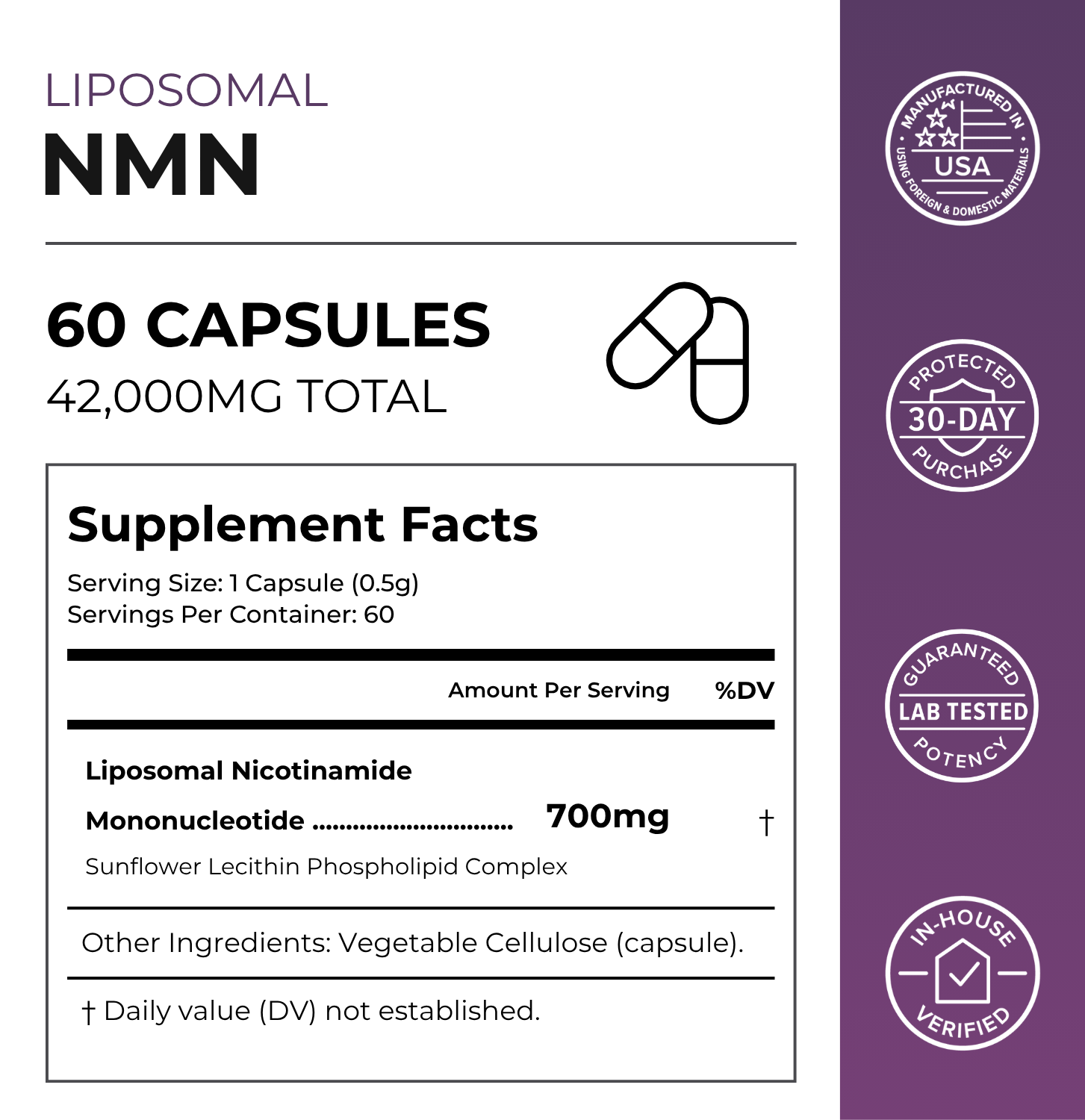 Liposomal NMN Capsules